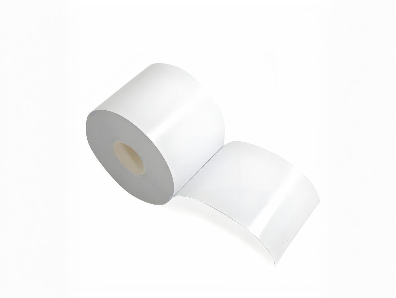 Thermal label rolls for barcode, food and product identification