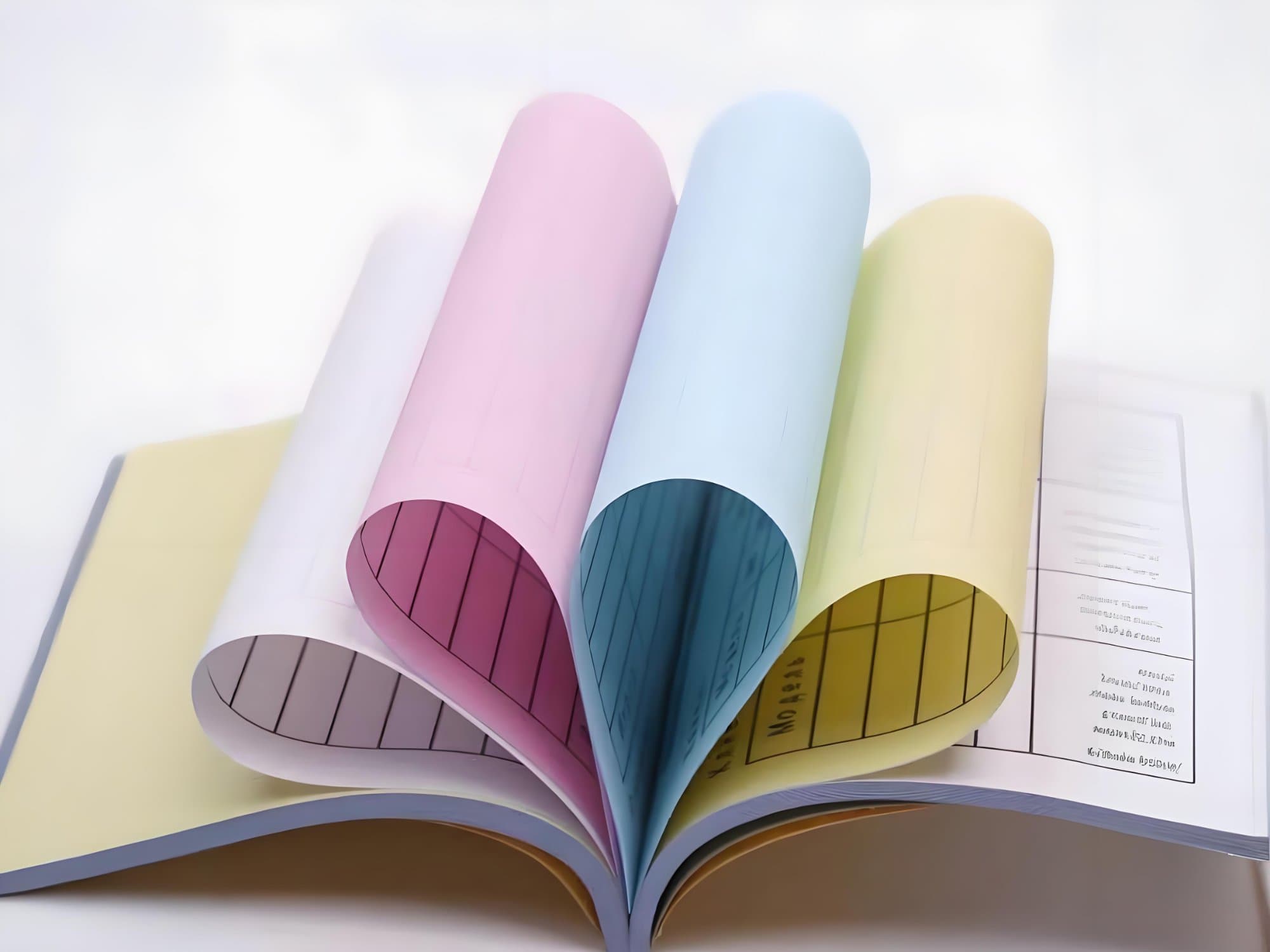 Factory production and quality inspection for custom printed business forms