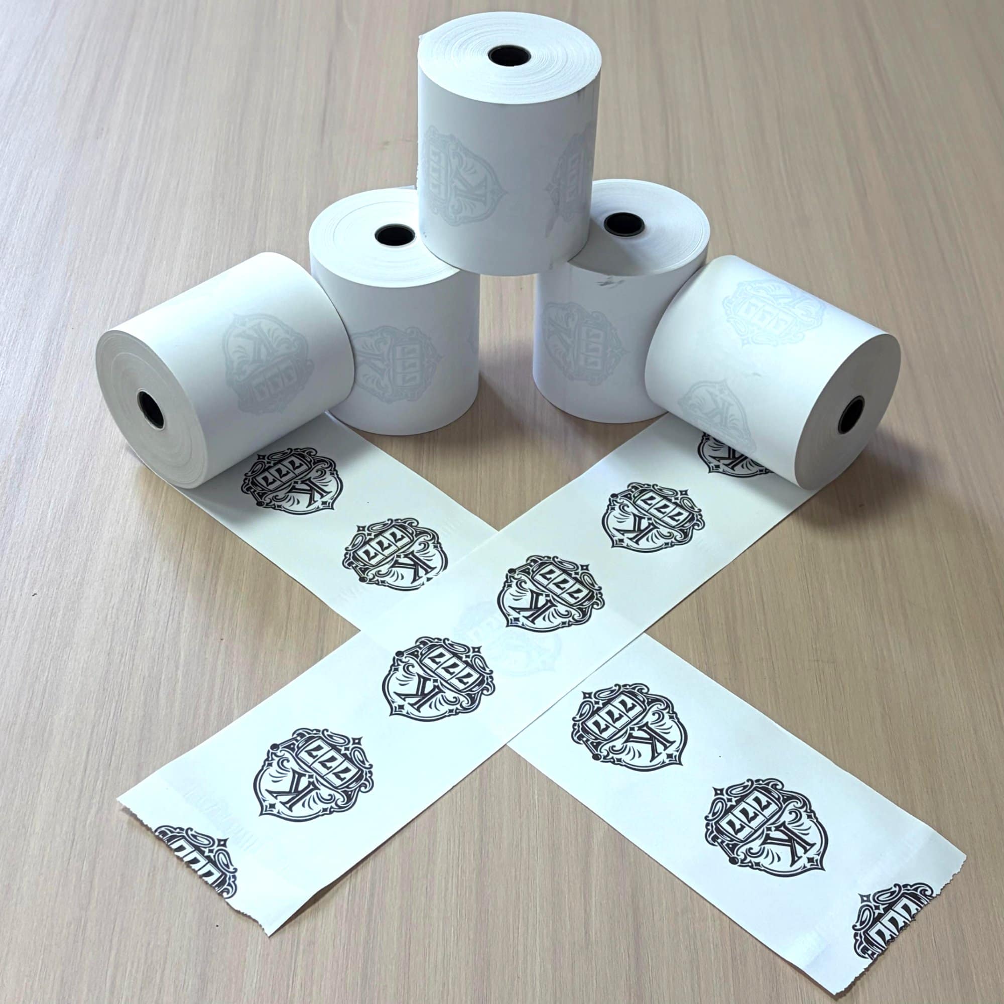80 mm x 70 mm thermal paper rolls prepared for wholesale supply